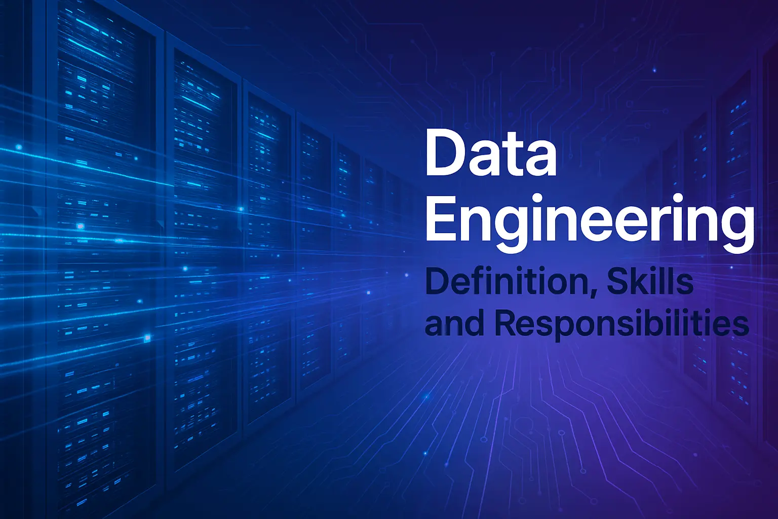 Data Engineering Definition Skills and Responsibilities